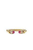 Helena Petite Ruby Open Ring
